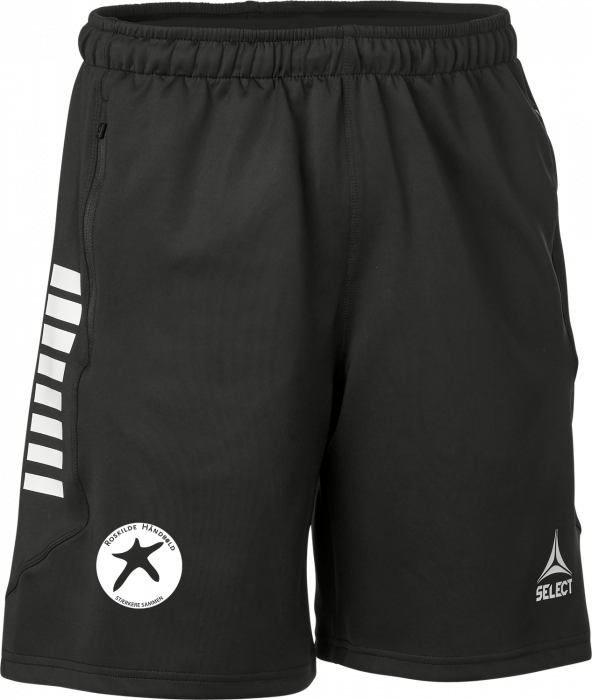 Select - Roskilde Håndbold Træner Shorts W. Pockets Men - Schwarz