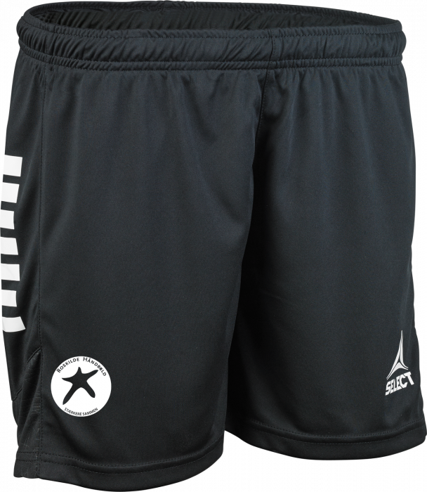 Select - Roskilde Håndbold Træner Shorts W/o. Pockets Women - Schwarz & weiß